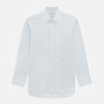 Pink Grid Check Mayfair Shirt