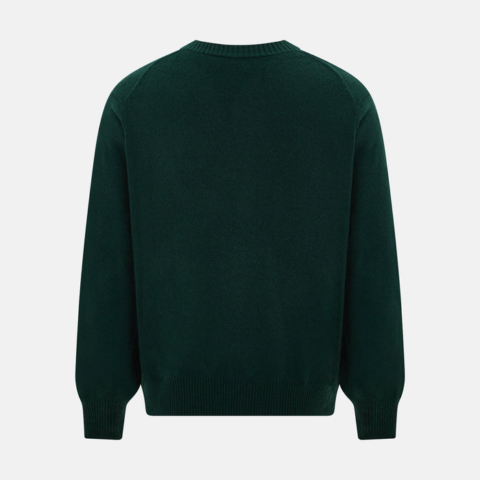 Forest Green Cashmere Cardigan Image 2