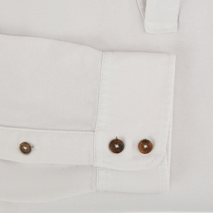 Pale Pink Rugby Polo Shirt Image 3
