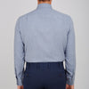 View 3 of product Grey Cashmere Blend Classic Shirt with T & A Collar
