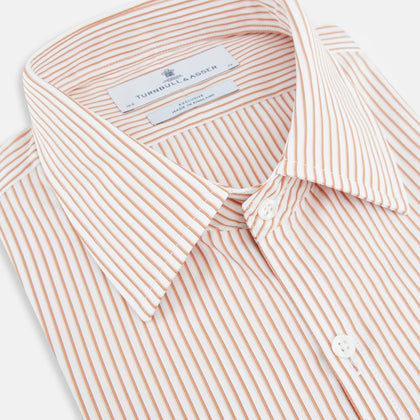 Orange Multi Stripe Westminster Shirt Image 1