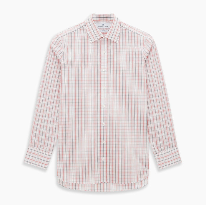 Red Multi Check Mayfair Shirt Image 6