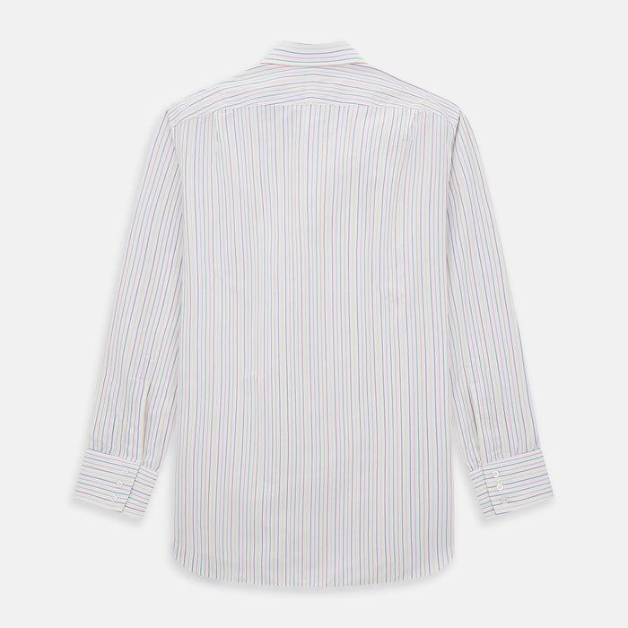 Rainbow Double Pinstripe Mayfair Shirt Image 2
