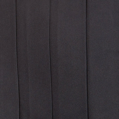 Black Barathea Cummerbund Image 1