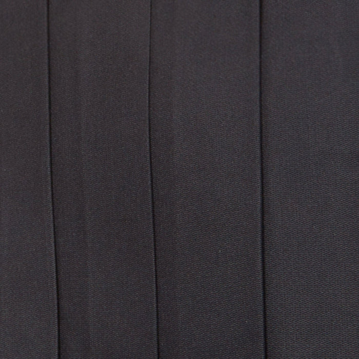 Black Barathea Cummerbund Image 1