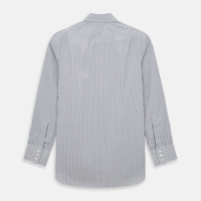 Grey Multi Stripe Mayfair Shirt Image 2