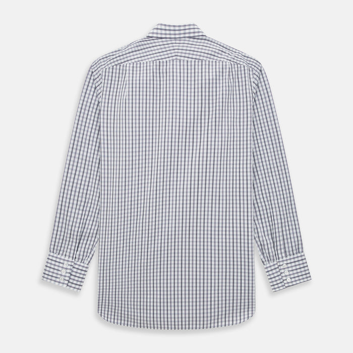 Purple Multi Check Mayfair Shirt Image 2