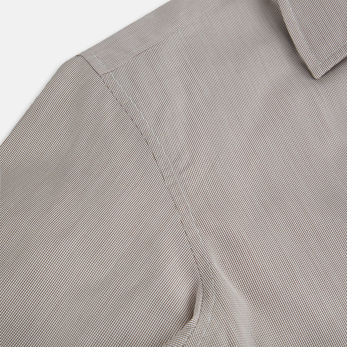 BROWN MICRO GRAPH CHECK WESTMINSTER SHIRT Image 5