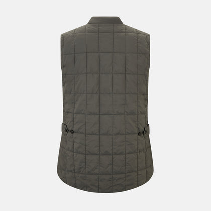 Shadow Grey Quilted Gilet Image 2