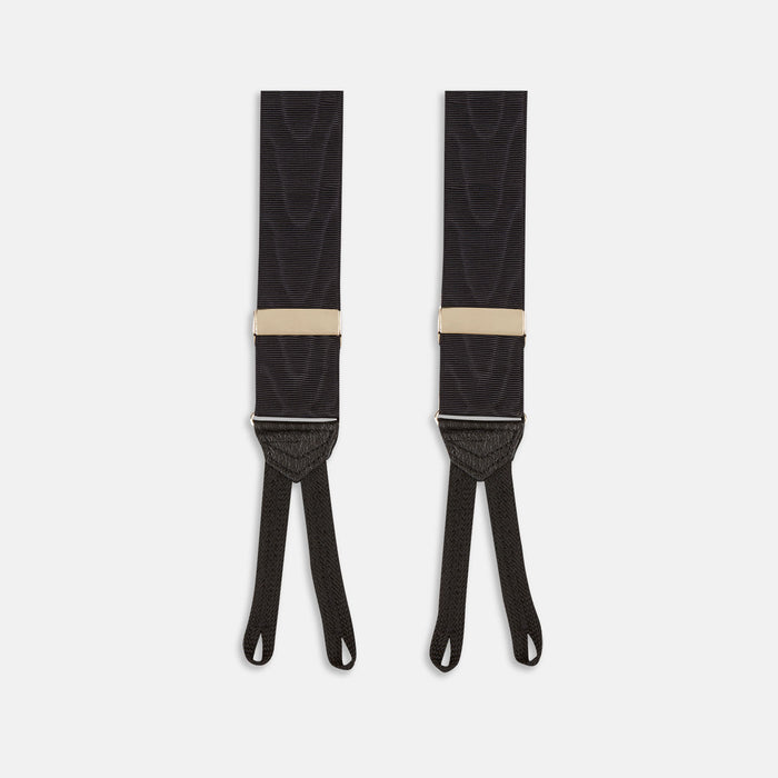 Black Adjustable Formal Braces as seen on Le Chiffre Image 2