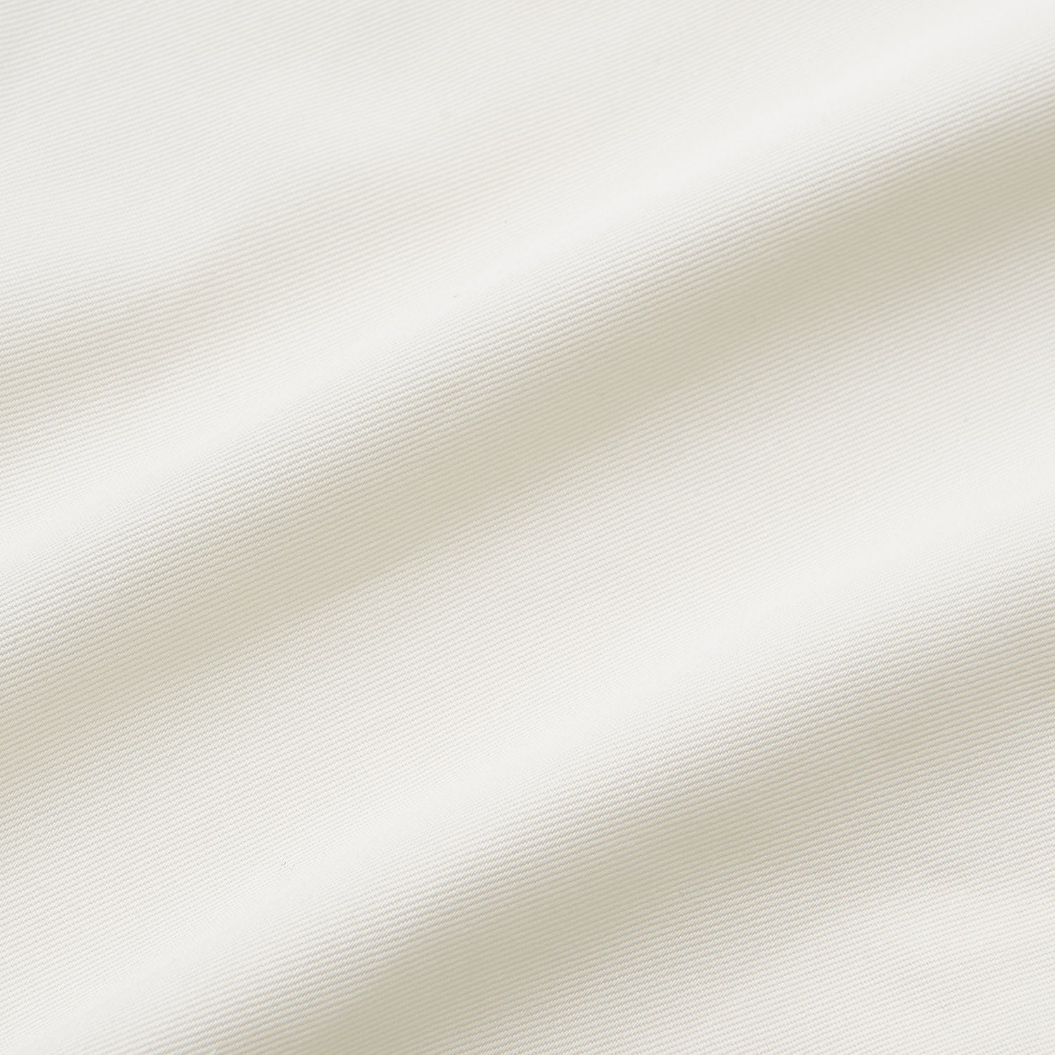 View 5 of product The Turnbull & Asser Cream Weekend Fit Hayne Shirt features a Dorset collar and 1-button cuffs, displayed long-sleeved and laid flat on a white background.