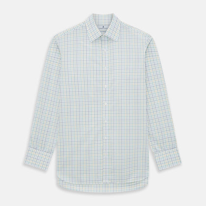 Multi Tone Double Grid Check Mayfair Shirt