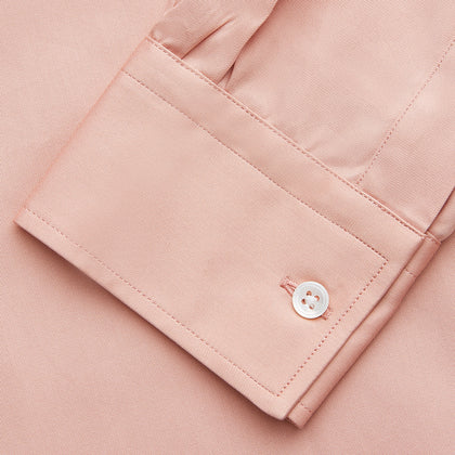 Pink Piece Dyed Weekend Fit Suffolk Shirt Image 3
