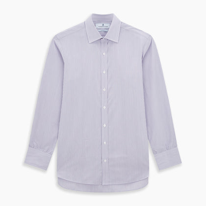 Lilac Halo Stripe Mayfair Shirt Image 6