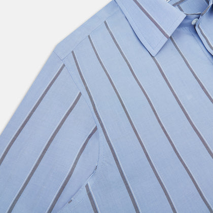 Sky Blue Track Stripe Westminster Shirt Image 5