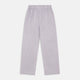 The Turnbull & Asser Red and Blue Stripe Cotton Hastings Pyjama Trousers feature a loose fit with an elastic waistband for comfort, showcasing bold red and blue stripes on soft cotton, displayed against a plain white background.