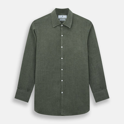Sage Linen Westminster Shirt