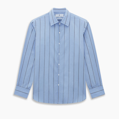 Sky Blue Track Stripe Westminster Shirt Image 8