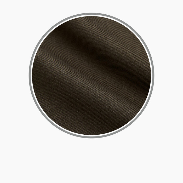 Khaki Green Plain Linen Fabric Image 2