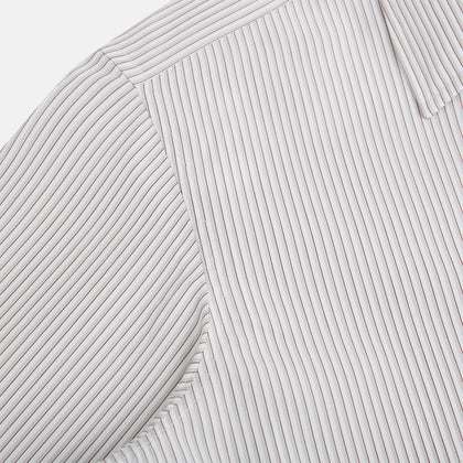 Coffee and Grey Shadow Pinstripe Westminster Shirt Image 5
