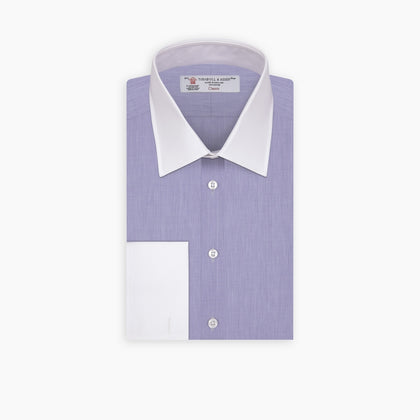 The Wall Street Shirt with White T&A Collar as seen on Gordon Gekko Image 6