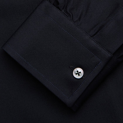 Navy Weekend Fit Hayne Shirt With Dorset Collar And 1-Button Cuffs Image 3