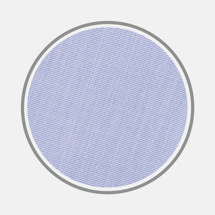 Blue End-on-End Cotton Fabric