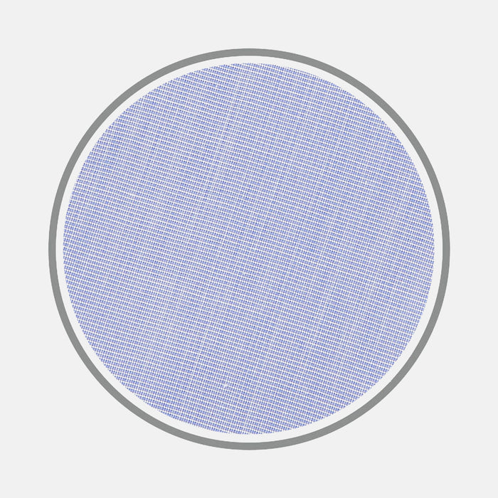Blue End-on-End Cotton Fabric