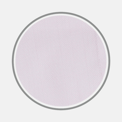 Pink Herringbone Cotton Fabric