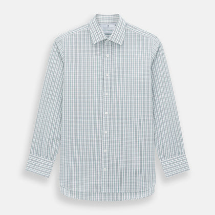 Sage Green Multi Check Mayfair Shirt