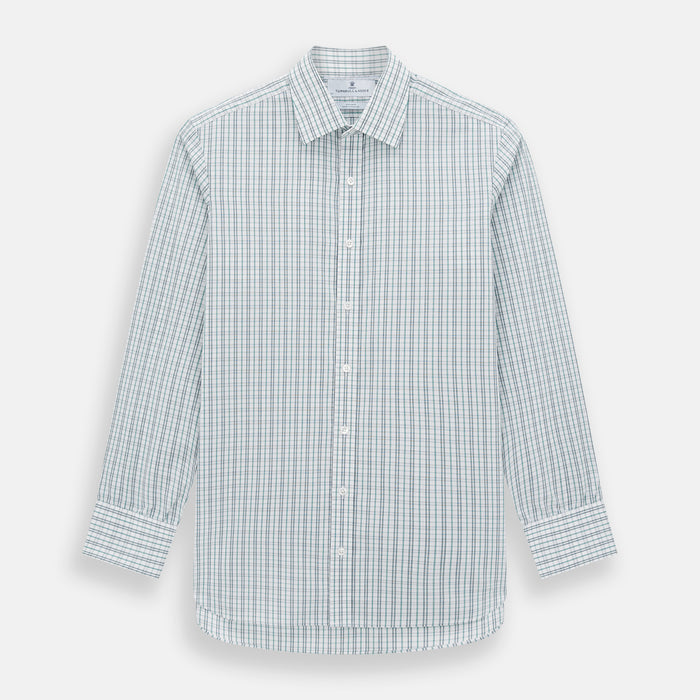 Sage Green Multi Check Mayfair Shirt