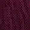 View 3 of product The HOUNDSTOOTH NAVY BURGUNDY TIE by Turnbull & Asser features a textured navy and burgundy silk woven pattern—an elegant staple for every gentleman’s wardrobe.