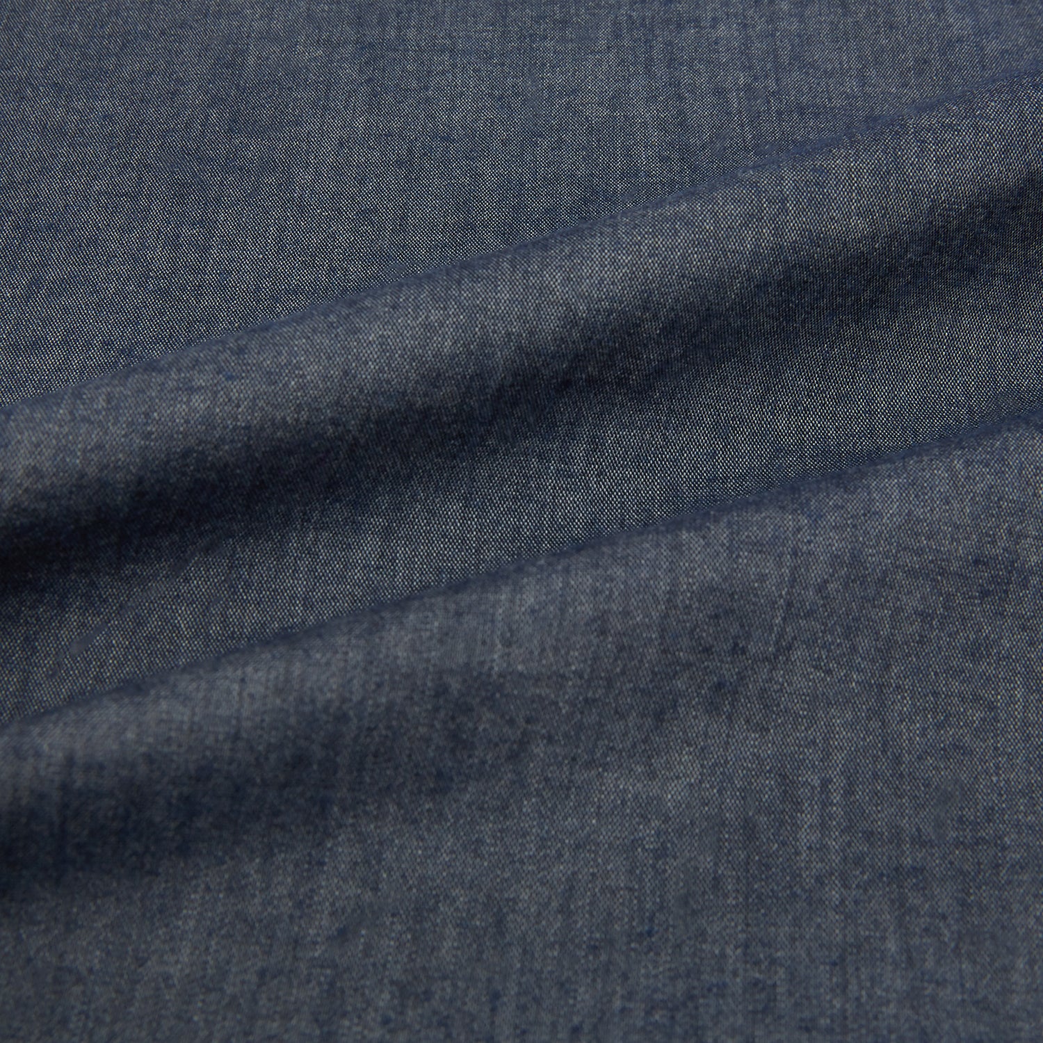 View 8 of product The Turnbull & Asser Azzurro Westminster Shirt in dark grey features long sleeves, a classic collar, buttoned cuffs, and a straight hem, showcased against a white background, highlighting refined British craftsmanship.