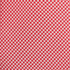 View 3 of product The Turnbull & Asser Red and White patterned silk tie, crafted from fine silk with a small geometric design, is elegantly rolled and displayed on a white background—a refined men’s accessory.