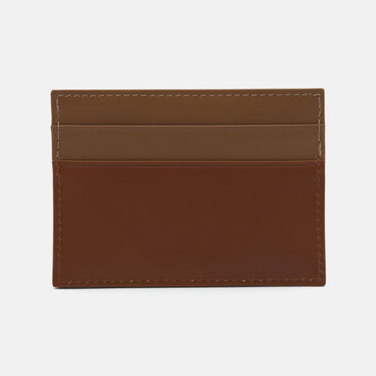 Brown Leather Card Case Image 1