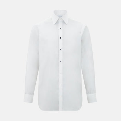 Navy Gemstone Circle Dress Studs Image 1