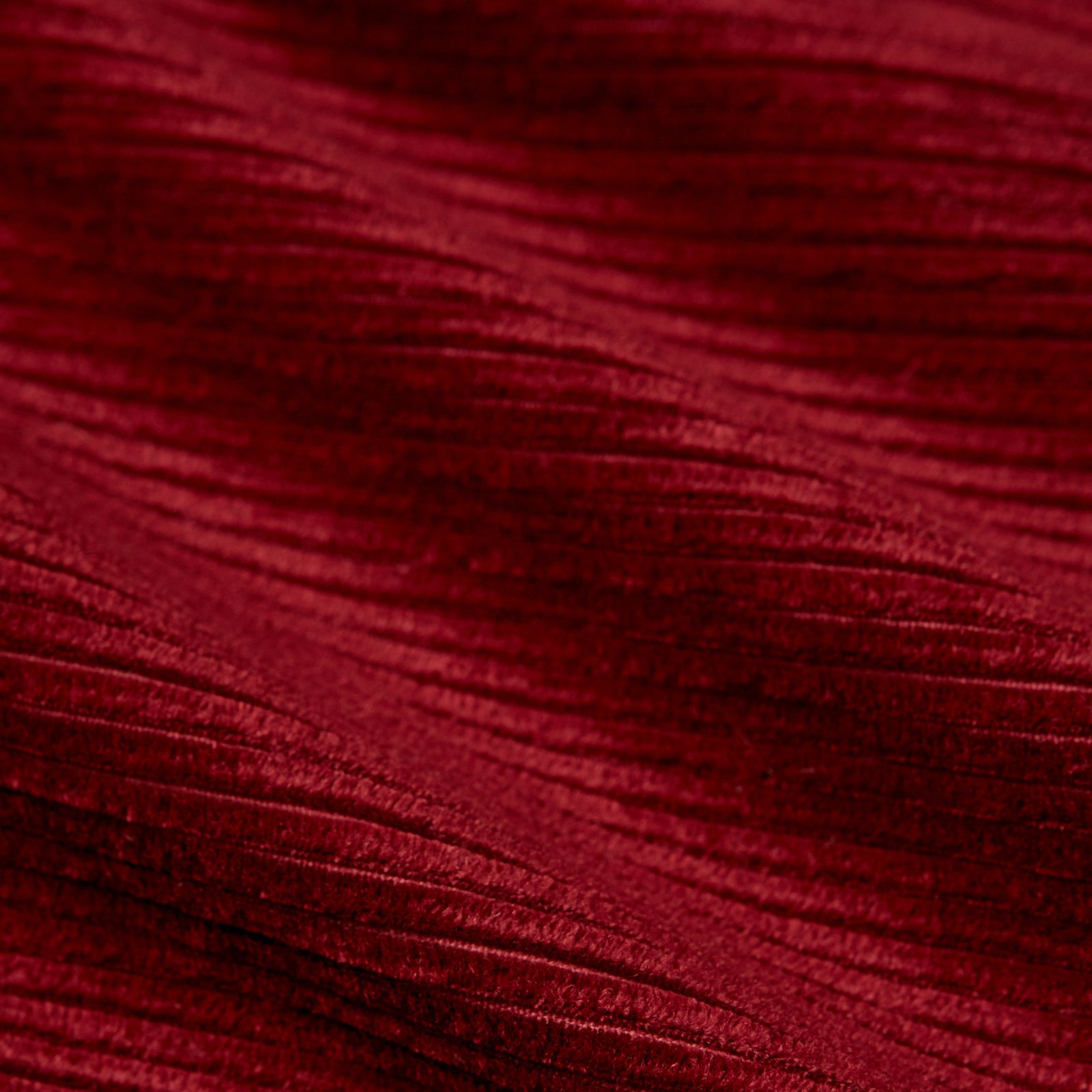 View 4 of product The Turnbull & Asser Burgundy Linen & Cotton Cord Gown, expertly made in England, features a shawl collar, patch pockets, and a matching fabric belt—shown here on a white background.