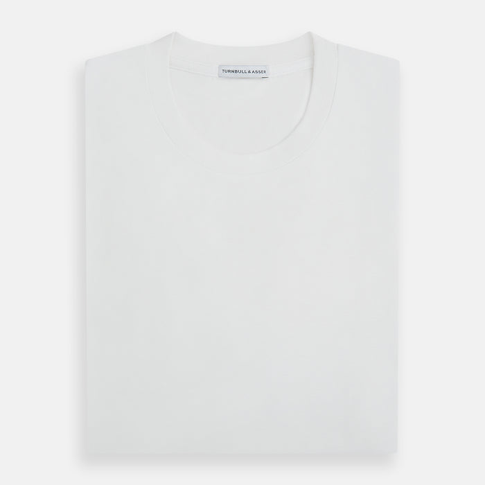 White Short-Sleeve T-shirt Image 4