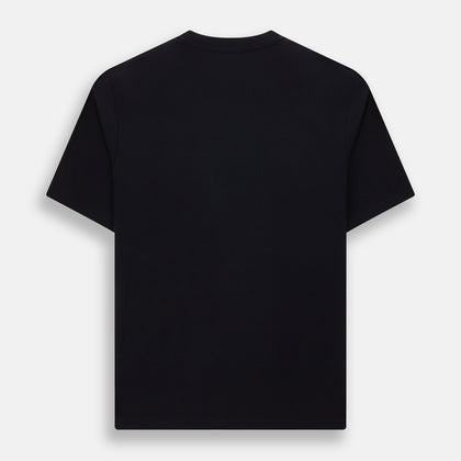 Navy Short-sleeve Fitted T-Shirt Image 2