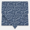 View 1 of product The Pale Blue Paisley Silk Cravat by Turnbull & Asser showcases intricate, swirling blue and white paisley designs on a light background, echoing the elegance of British style accessories.