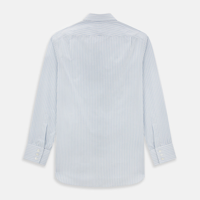 Blue Graph Check Mayfair Shirt Image 2