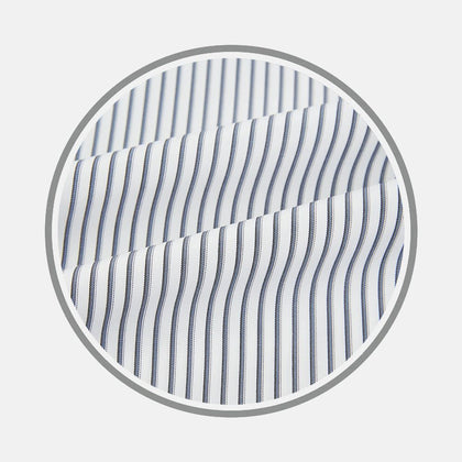 Grey Multi Stripe Fabric