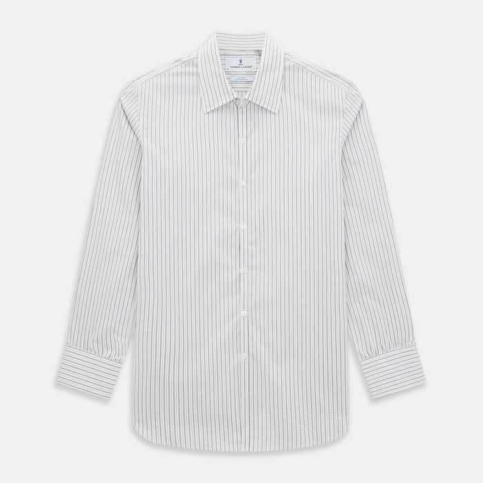 Red and Navy Graph Check Westminster Shirt