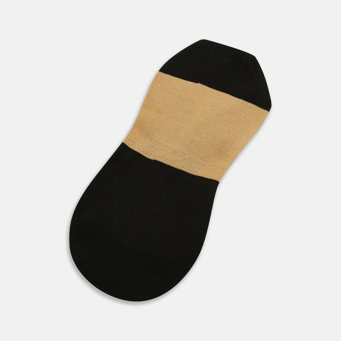 Dark Chocolate No-Show Socks Image 2