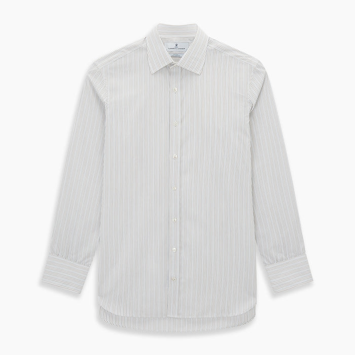 Red and Blue Double Pinstripe Mayfair Shirt Image 6