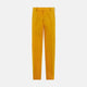 Turnbull & Asser Yellow James Trouser, made from Italian cotton with a matching belt, front crease, and straight fit cut, shown against a white background.