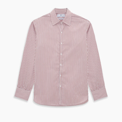 Red Shadow Stripe Westminster Shirt Image 8