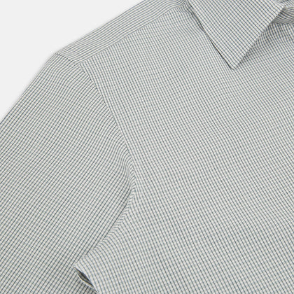 Forest Green Micro Tattersall Westminster Shirt Image 5
