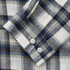 View 2 of product A Green Multi Check Linen Holiday Fit Winnington Shirt by Turnbull & Asser, featuring a check pattern and revere collar, displayed flat on a white background.