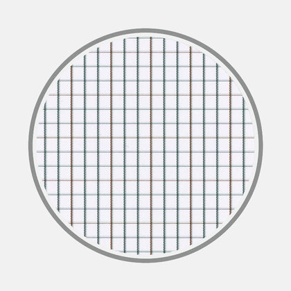 Forest Green and Coffee Check Fabric